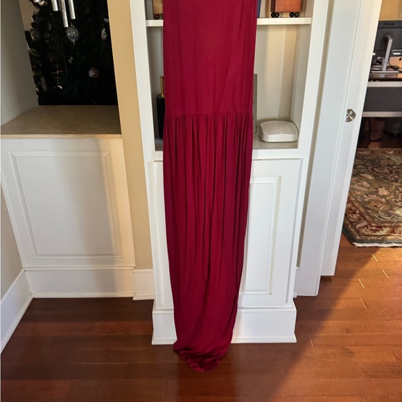 ASOS Deep Red Maxi Dress - Picture 2 of 7